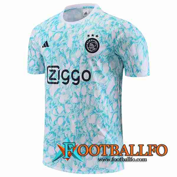 Camiseta Entrenamiento Ajax Azul Claro 2023/2024