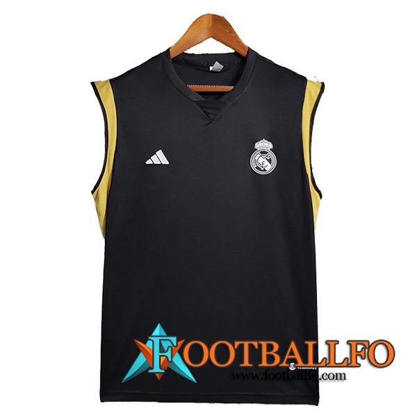 Chalecos De Futbol Real Madrid Negro 2023/2024 -02