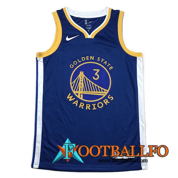 Camisetas Golden State Warriors (POOLE #3) 2023/24 Azul