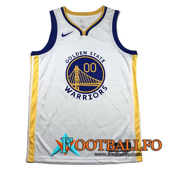 Camisetas Golden State Warriors (KUMINGA #00) 2023/24 Blanco