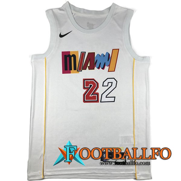 Camisetas Chicago Bulls (BUTLER #22) 2023/24 Blanco