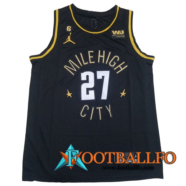 Camisetas Denver Nuggets (MURRAY #27) 2023/24 Negro -05