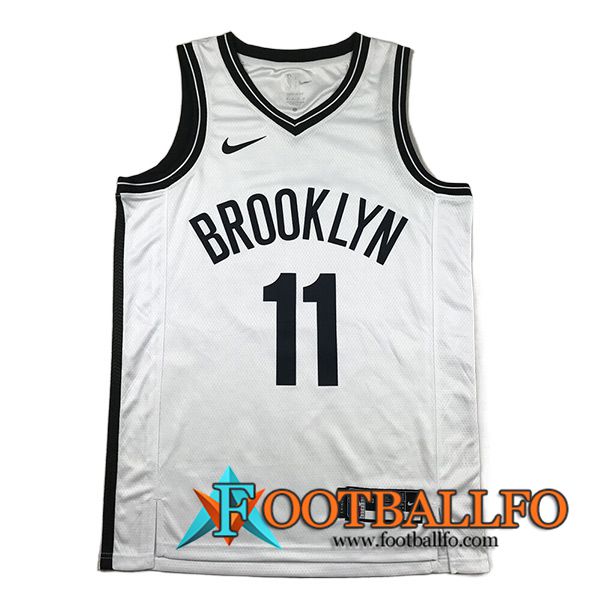 Camisetas Brooklyn Nets (IRVING #11) 2023/24 Blanco