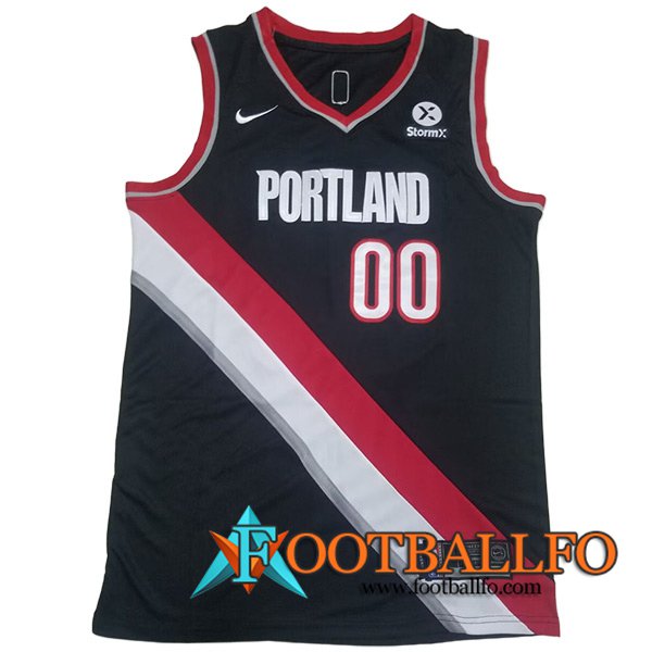 Camisetas Portland Trail Blazers (HENDERSON #00) 2023/24 Negro