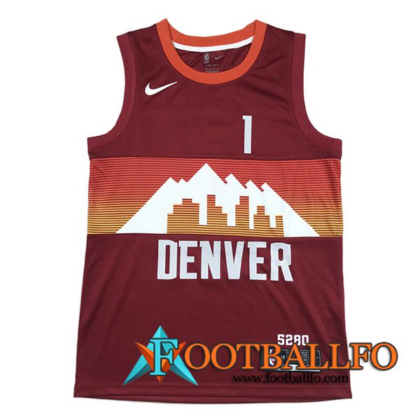 Camisetas Denver Nuggets (PORTER JR. #1) 2023/24 Rojo