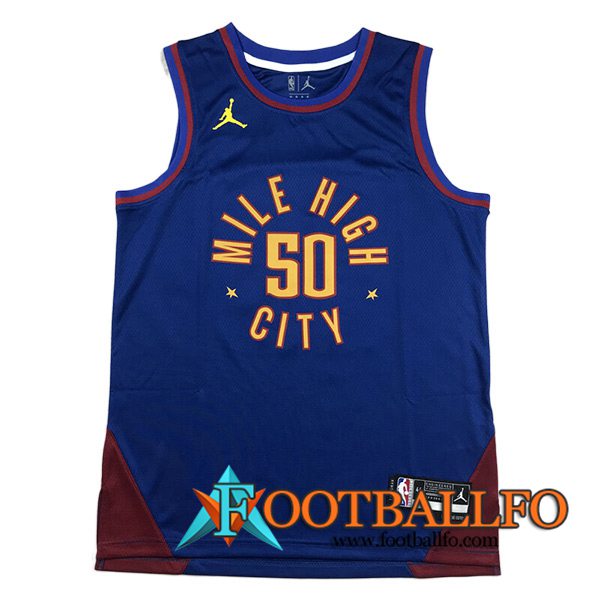 Camisetas Denver Nuggets (GOROON #50) 2023/24 Azul -02