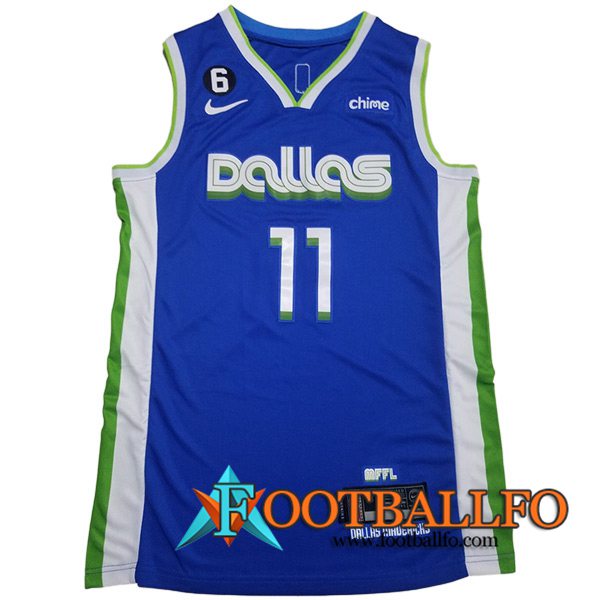 Camisetas Dallas Mavericks (IRVING #11) 2023/24 Azul