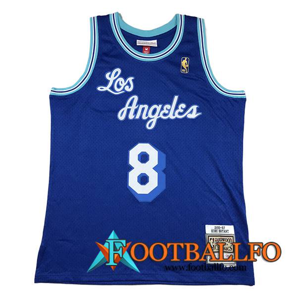 Camisetas Los Angeles Lakers (BRYANT #8) 2023/24 Azul