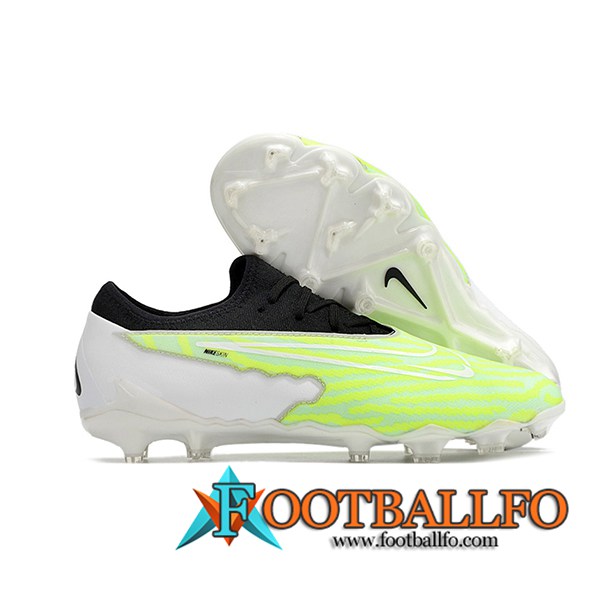 Nike Botas De Fútbol Phantom GX Academy FG Verde/Blanco
