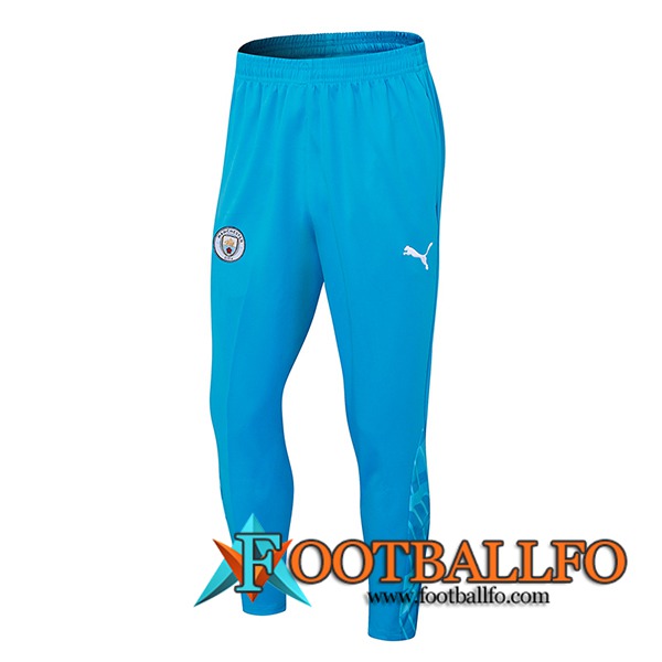 Pantalon Entrenamiento Manchester City Azul 2023/2024