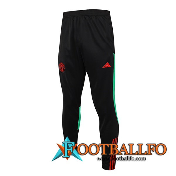 Pantalon Entrenamiento Manchester United Negro 2023/2024 -06