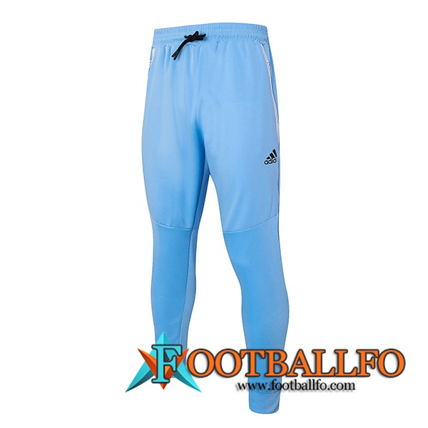 Pantalon Entrenamiento Adidas Azul Claro 2023/2024