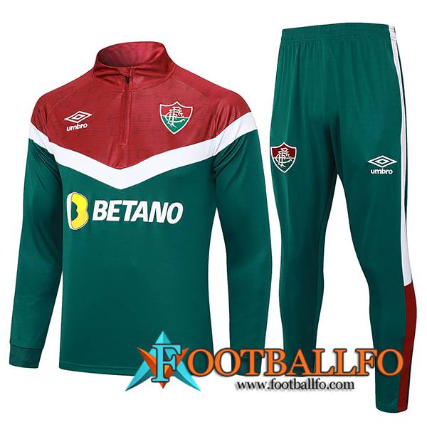Chandal Equipos De Futbol Fluminense Verde/Rojo 2023/2024