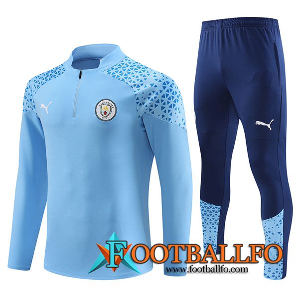 Chandal Equipos De Futbol Manchester City Azul Claro 2023/2024 -02