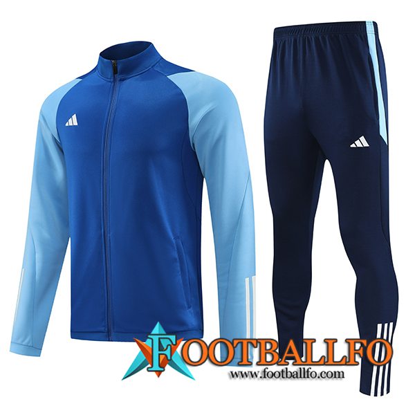 Chandal Equipos De Futbol - Chaqueta Adidas Azul 2023/2024 -03
