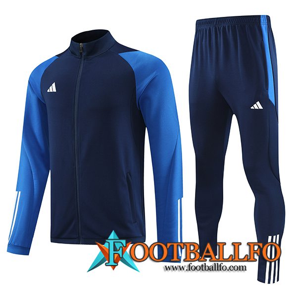 Chandal Equipos De Futbol - Chaqueta Adidas Azul 2023/2024 -02