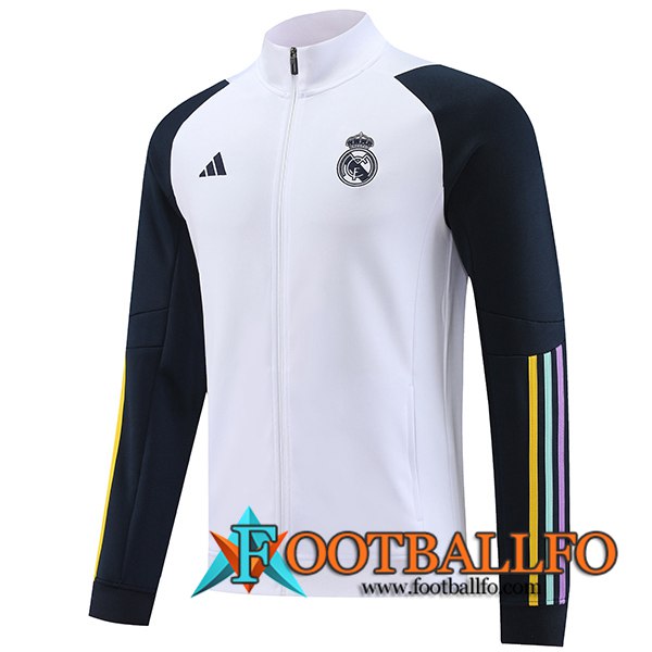 Chaquetas Futbol Real Madrid Blanco 2023/2024 -02
