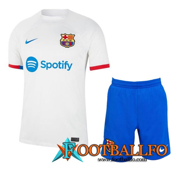 Camisetas Futbol FC Barcelona Segunda + Cortos 2023/2024
