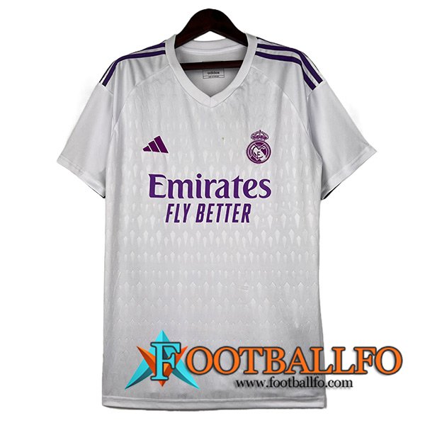 Camisetas De Futbol Real Madrid Portero Blanco 2023/2024