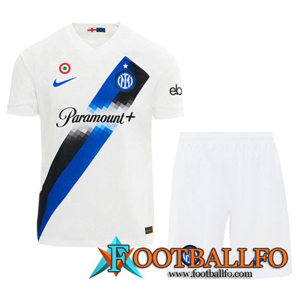 Camisetas De Futbol Inter Milan Ninos Segunda 2023/2024
