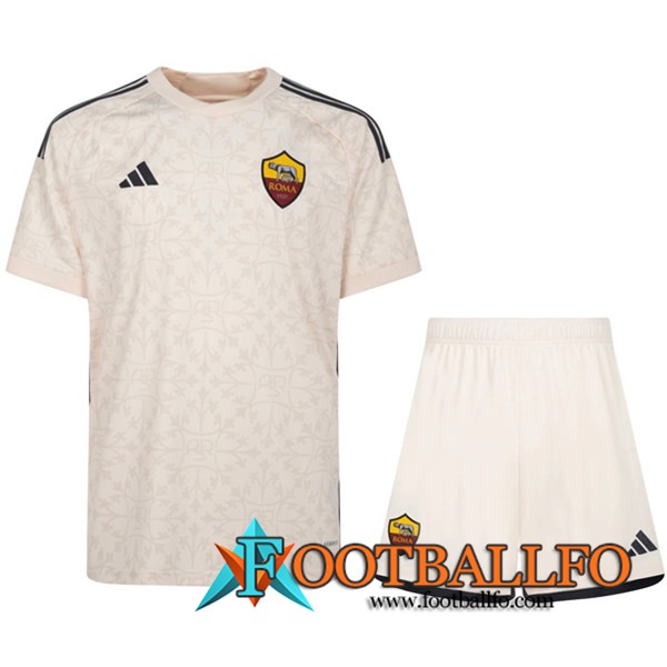 Camisetas De Futbol AS Roma Ninos Segunda 2023/2024