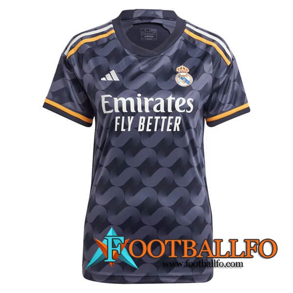Camisetas De Futbol Real Madrid Mujer Segunda 2023/2024