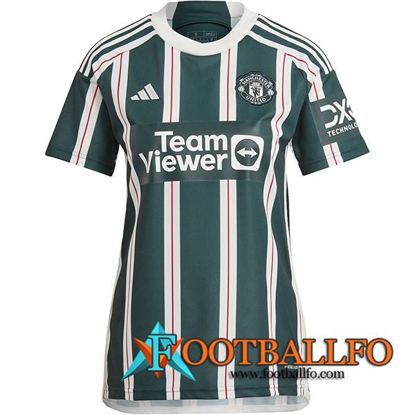 Camisetas De Futbol Manchester United Mujer Segunda 2023/2024