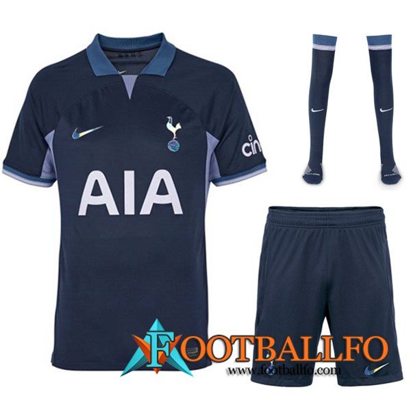 Camisetas Futbol Tottenham Hotspurs Segunda (Cortos + Calcetines) 2023/2024