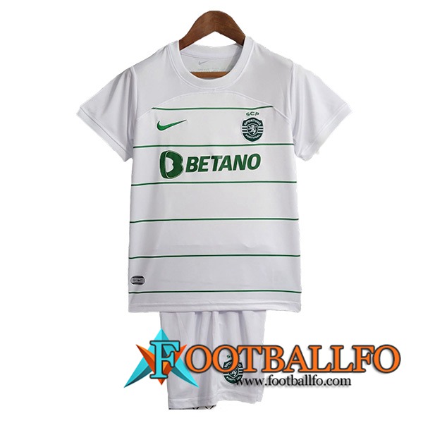 Camisetas De Futbol Sporting Ninos Segunda 2023/2024