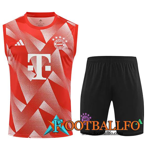 Camiseta Entrenamiento sin mangas + Cortos Bayern Munich Naranja 2023/2024
