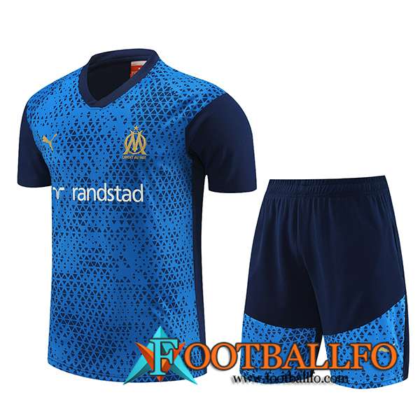 Camiseta Entrenamiento + Cortos Inter Milan Azul 2023/2024 -02