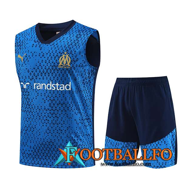 Camiseta Entrenamiento sin mangas + Cortos Inter Milan Azul 2023/2024 -02