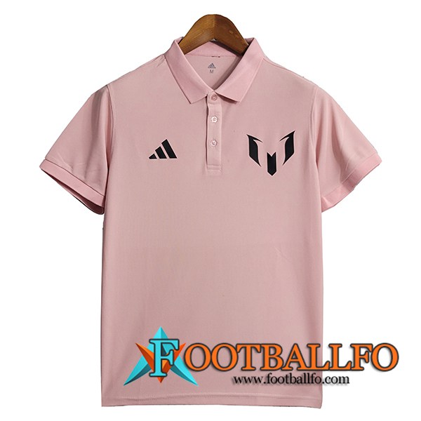 Camiseta Polo Inter Miami CF Rosa 2023/2024