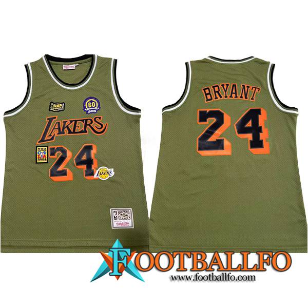 Camisetas Los Angeles Lakers (BRYANT #24) 2023/24 Verde