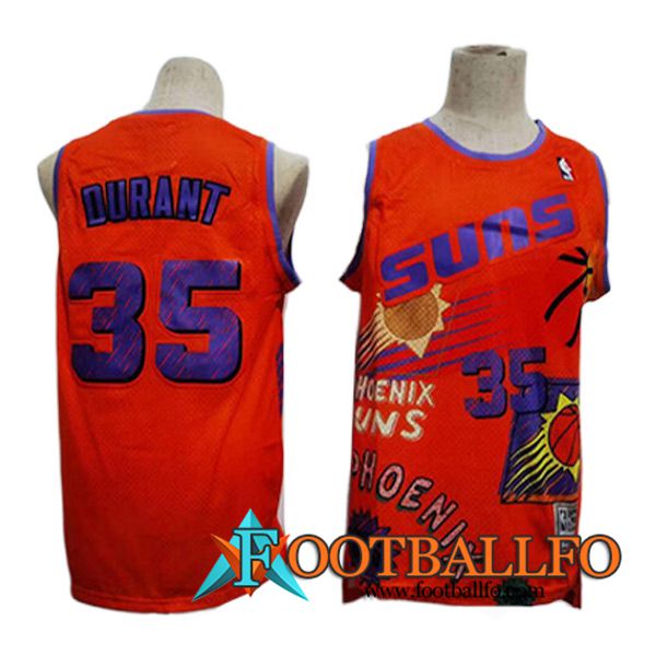 Camisetas Phoenix Suns (DURANT #35) 2023/24 Rojo -02