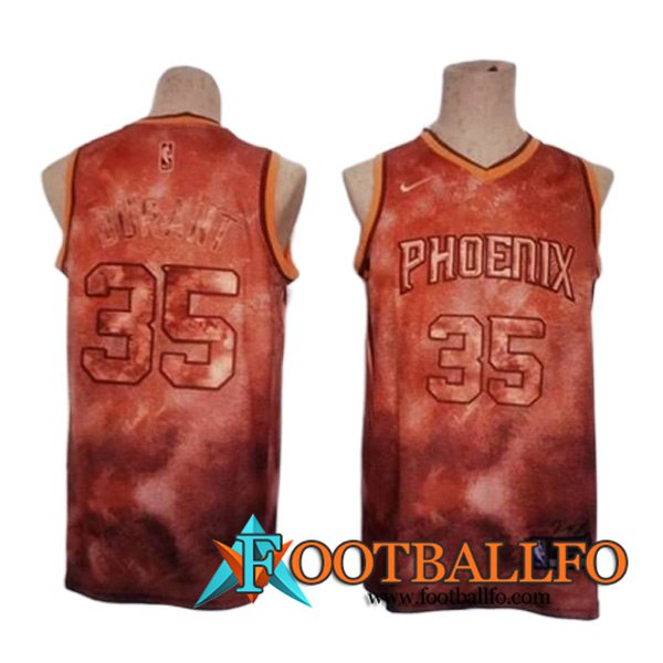 Camisetas Phoenix Suns (DURANT #35) 2023/24 Naranja