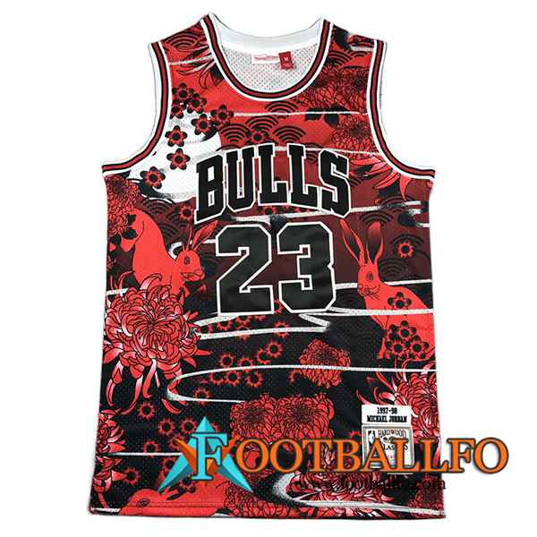 Camisetas Chicago Bulls (JORDAN #23) 2023/24 Blanco