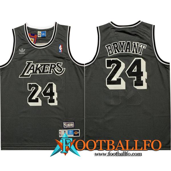 Camisetas Los Angeles Lakers (BRYANT #24) 2023/24 Negro -05