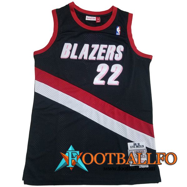 Camisetas Portland Trail Blazers (DREXLER #22) 2023/24 Negro