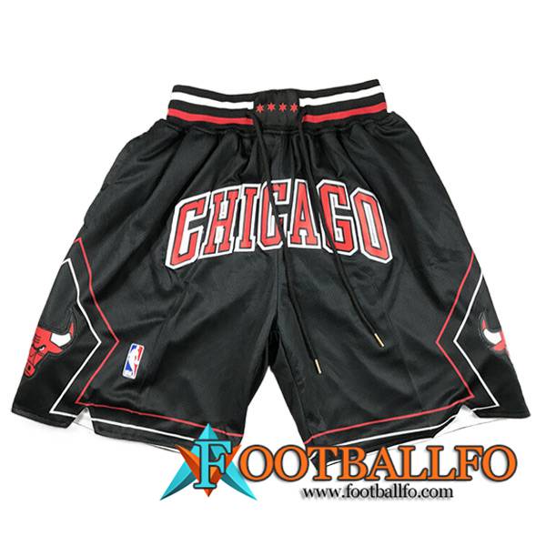 Cortos NBA Chicago Bulls 2023/24 Negro