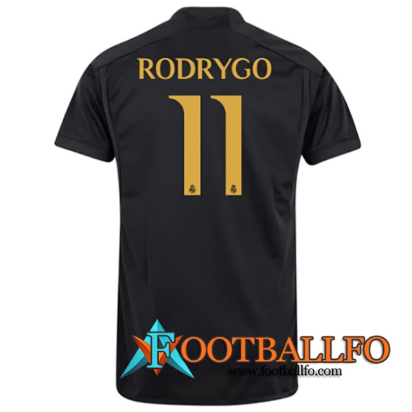 Camisetas De Futbol Real Madrid (RODRYGO #11) 2023/2024 Tercera