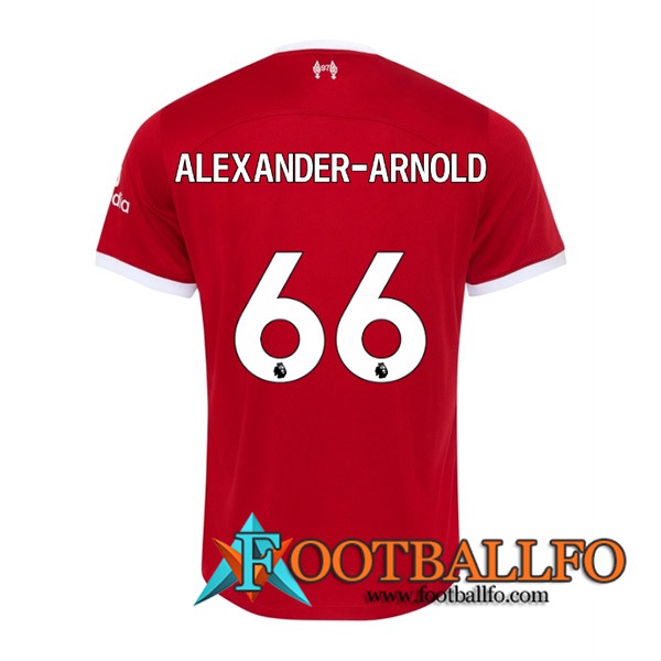 Camisetas De Futbol Liverpool (ALEXANDER-ARNOLD #66) 2023/2024 Primera