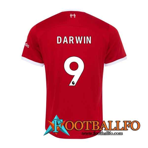 Camisetas De Futbol Liverpool (DARWIN #9) 2023/2024 Primera