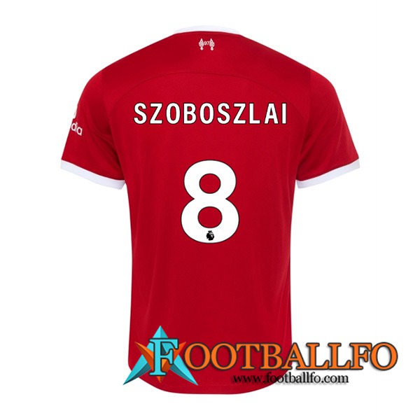 Camisetas De Futbol Liverpool (SZOBOSZLAI #8) 2023/2024 Primera