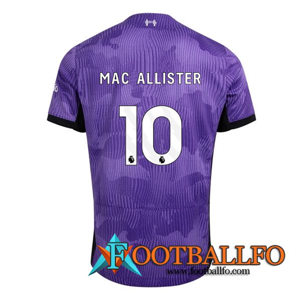Camisetas De Futbol Liverpool (MAC ALLISTER #10) 2023/2024 Tercera