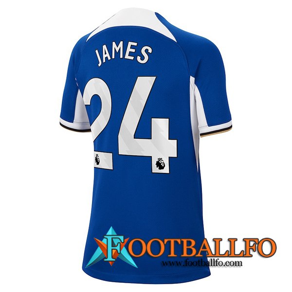 Camisetas De Futbol Chelsea (JAMES #24) 2023/2024 Primera