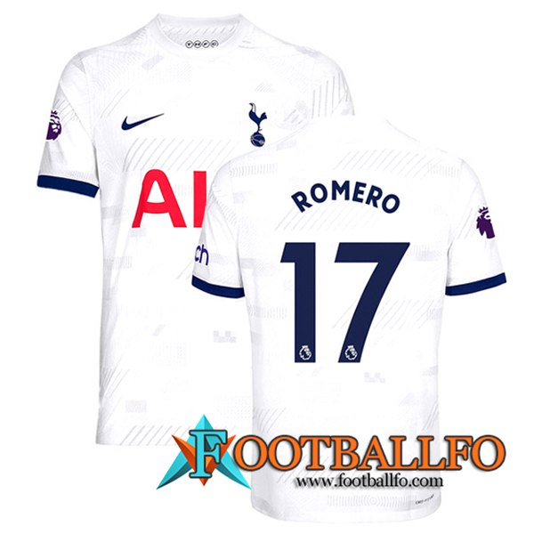 Camisetas De Futbol Tottenham Hotspur (ROMERO #17) 2023/2024 Primera