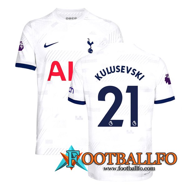 Camisetas De Futbol Tottenham Hotspur (KULUSEVSKI #21) 2023/2024 Primera