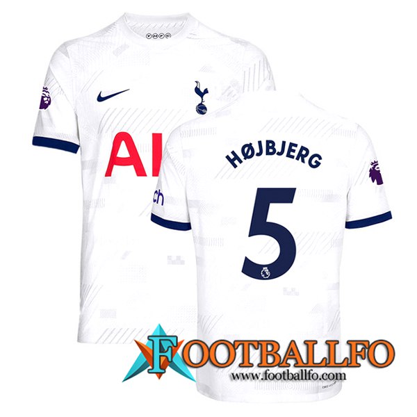 Camisetas De Futbol Tottenham Hotspur (HÖJBJERG #5) 2023/2024 Primera