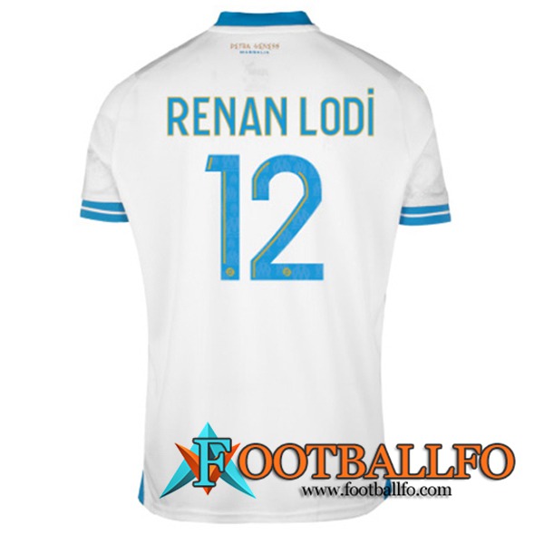 Camisetas De Futbol Marsella (RENAN LODI #12) 2023/2024 Primera